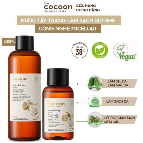 cocoon winter melon micellar wat