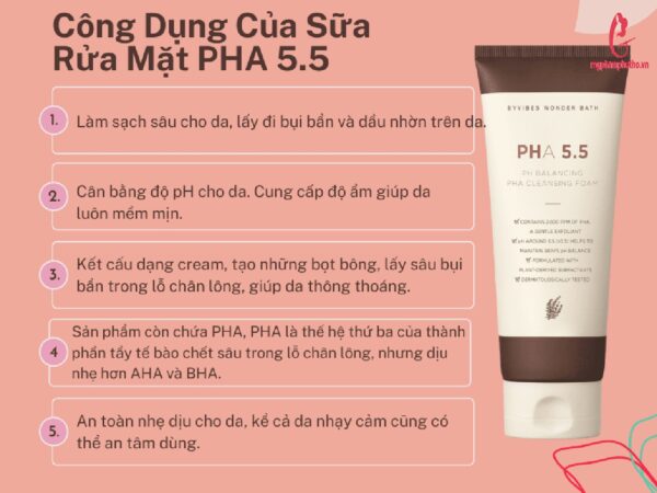 cong dung sua rua mat pha 5 5 89