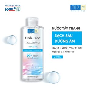 nuoc tay trang hada labo micella