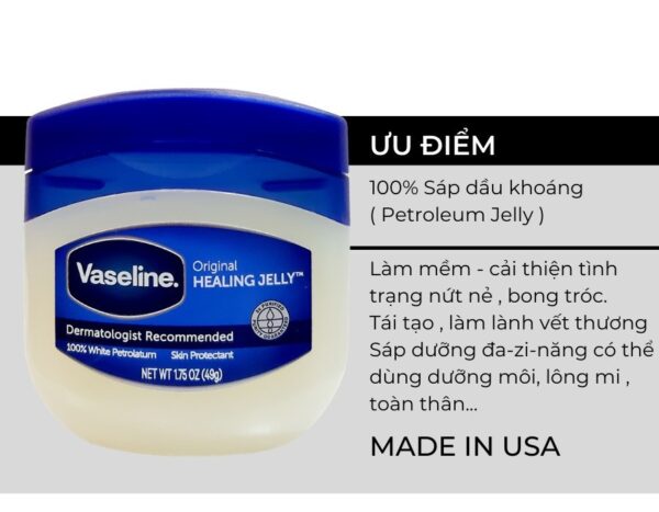 sap duong am vaseline pure petroleum jelly 49g 3