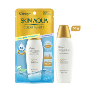 sunplay skin aqua clear white 55g