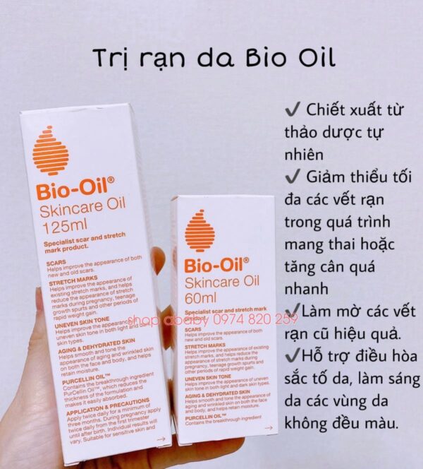 tinh dau bio oil cua uc tri ran