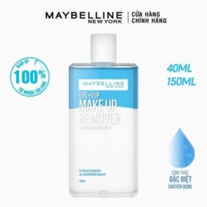 Nước Tẩy Trang Mắt Môi Maybelline 150ml Lip & Eyes Make Up Remover